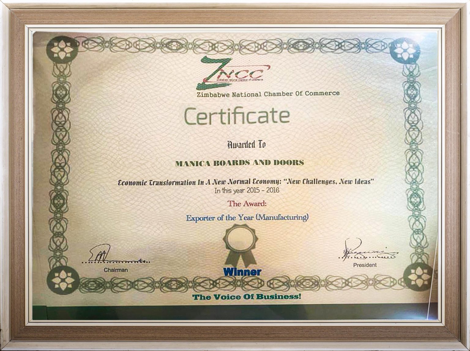 Exporter of the Year 2016